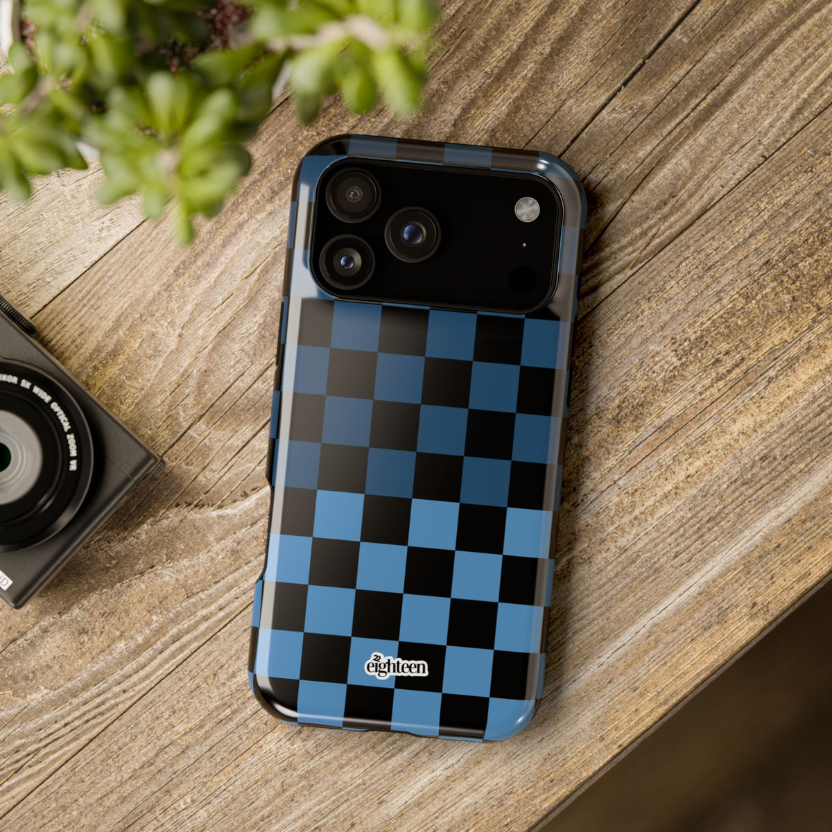 Split the Check: Azure MagSafe Phone Case