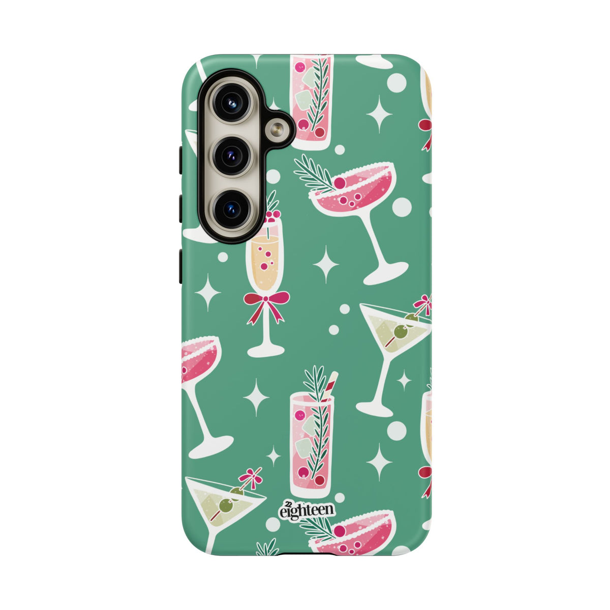 Mistletoe Martini Phone Case