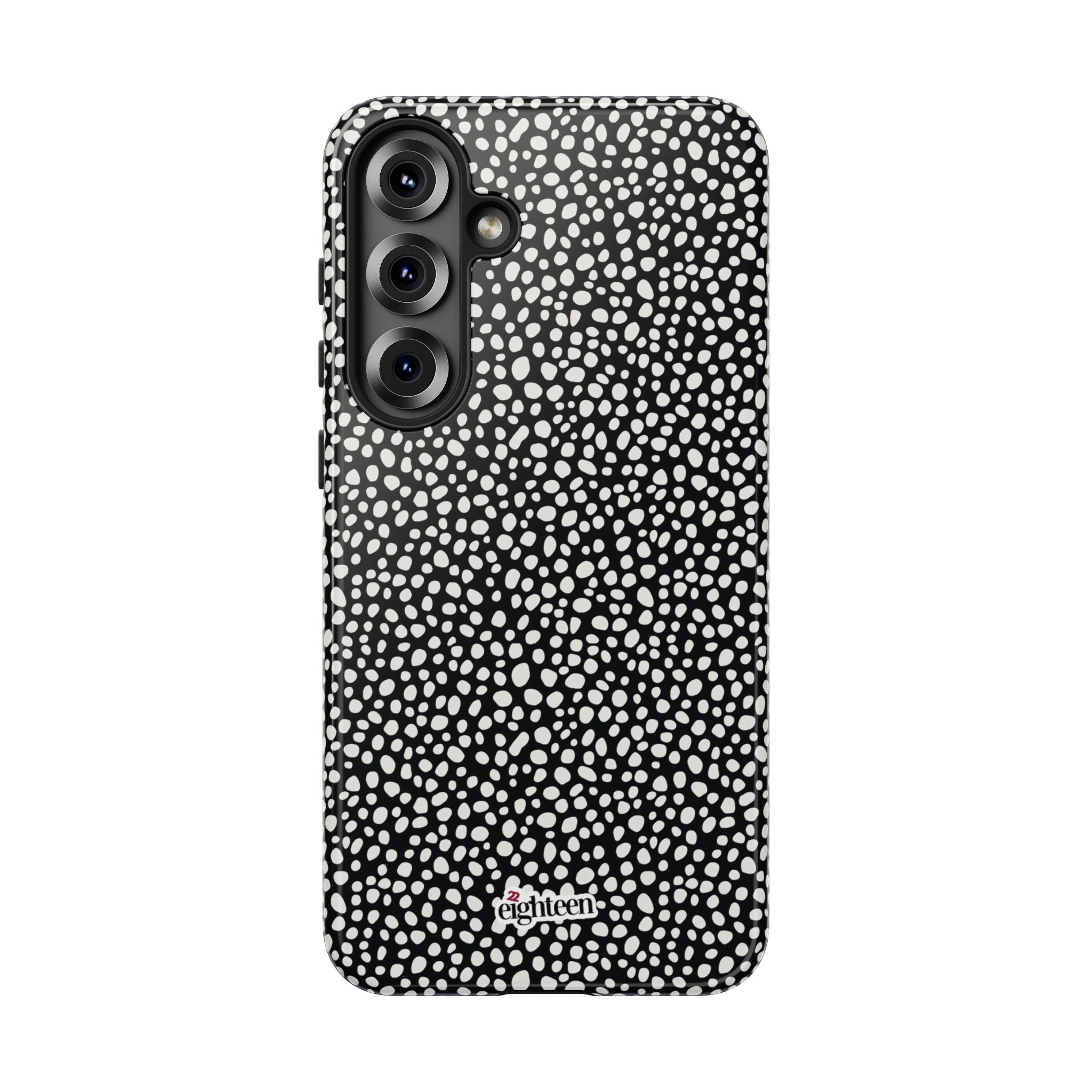 White Noise Tough Phone Case