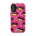 Pink Ms Pouty Tough Phone Case