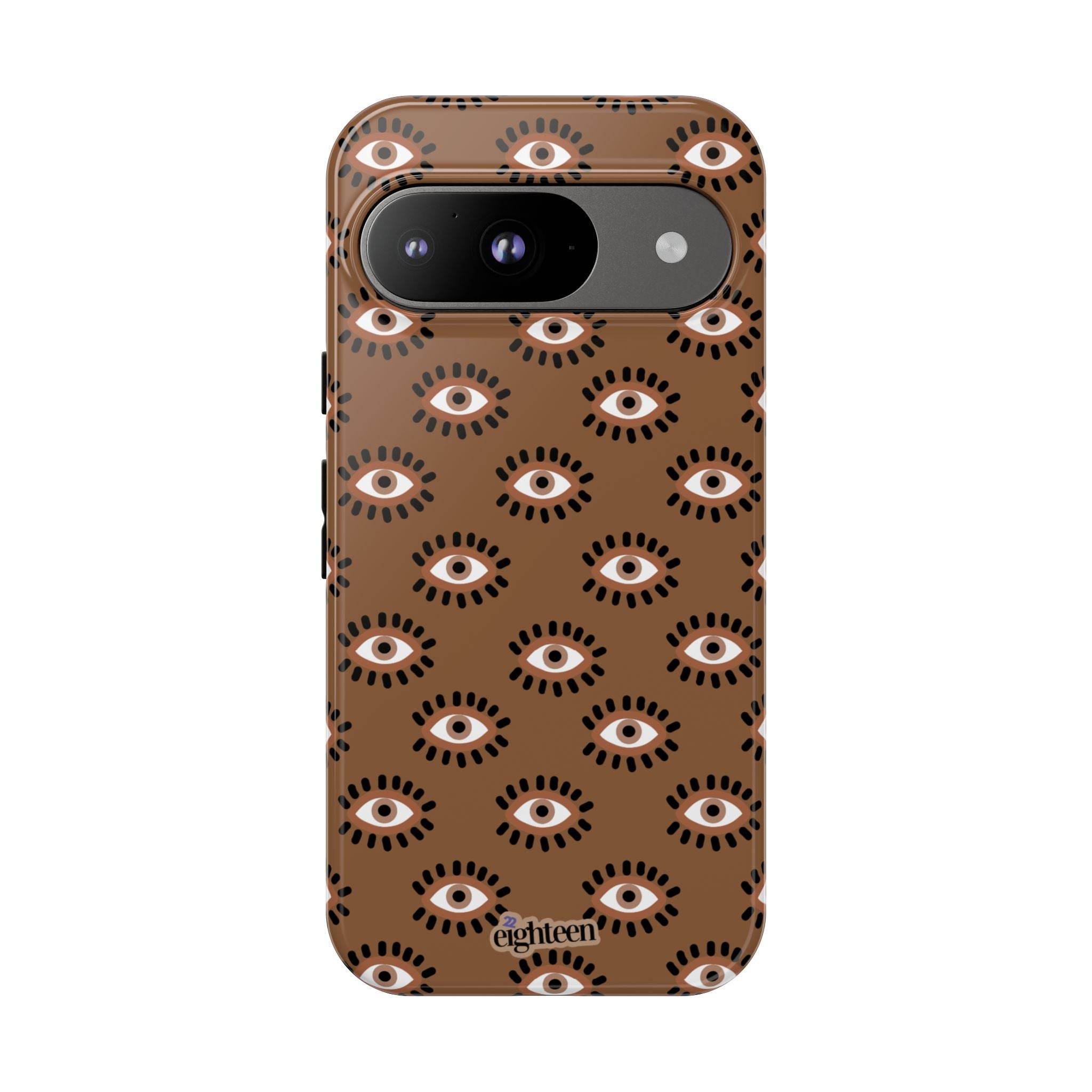Brown Gaze Tough Phone Case