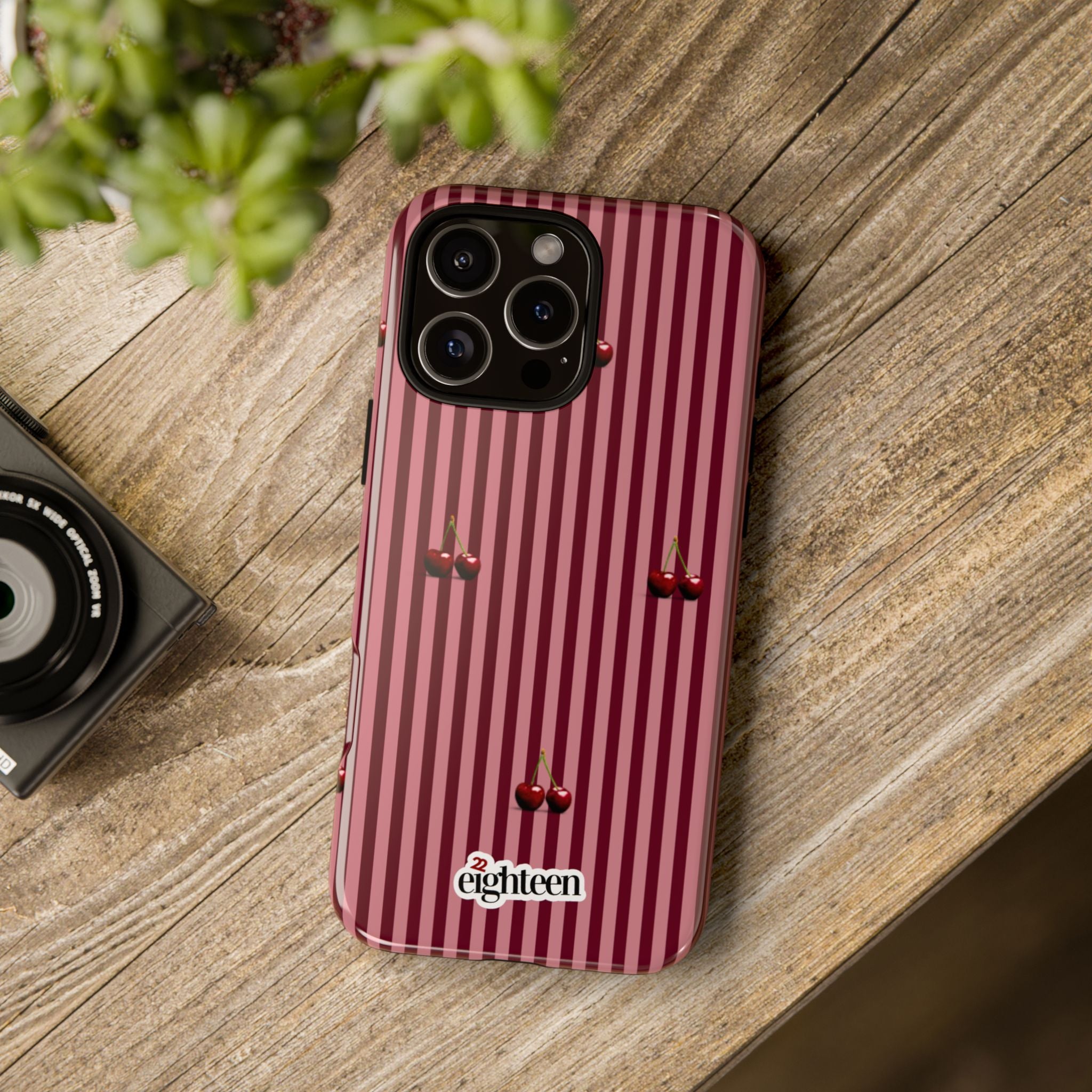 Dark Cherry Tough Phone Case
