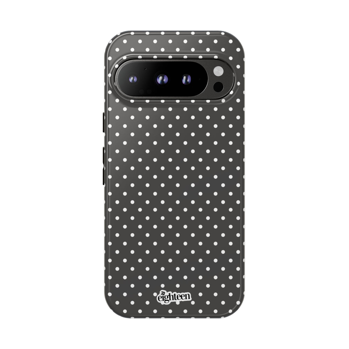 Charcoal Dotty Phone Case