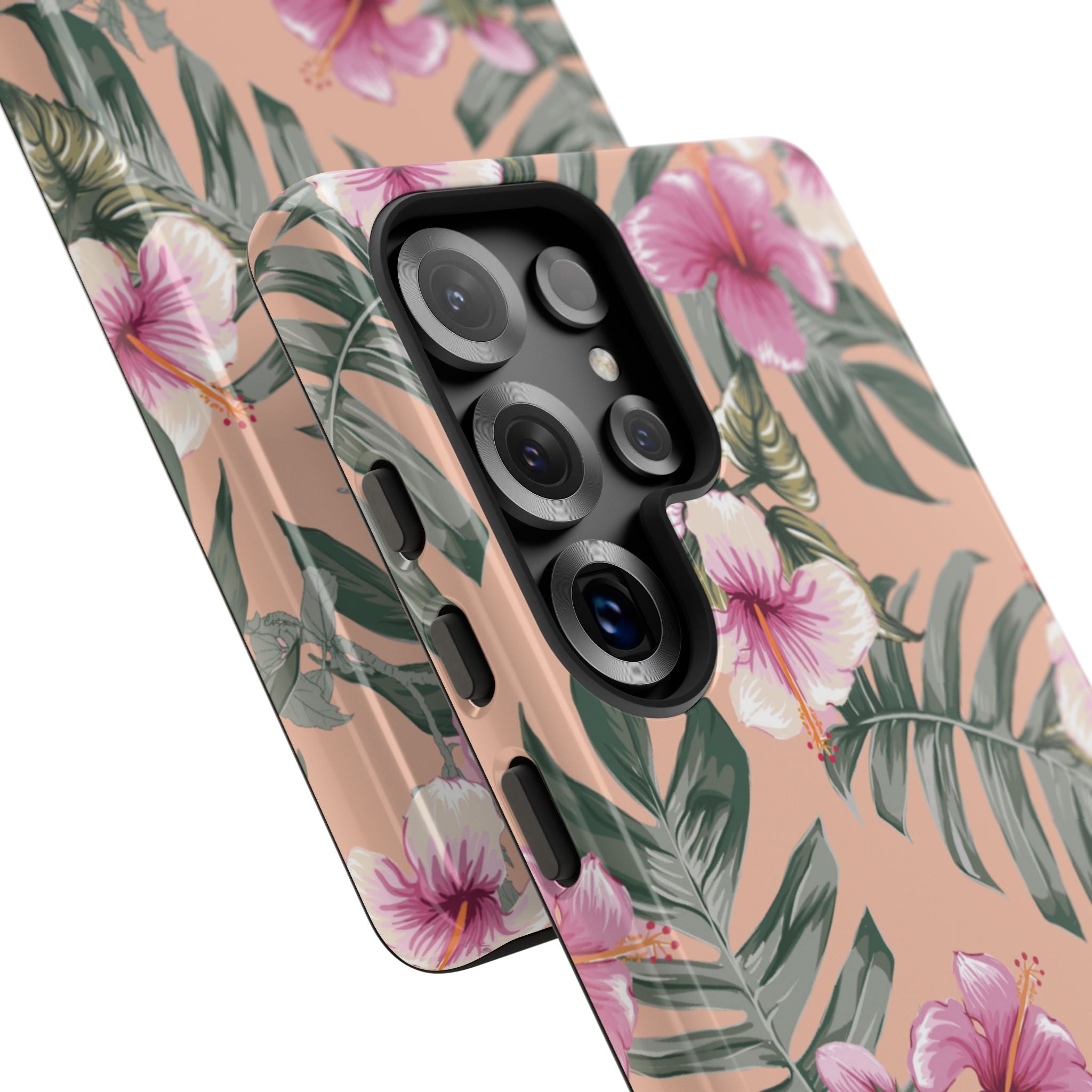 Hibiscus Haze Tough Phone Case