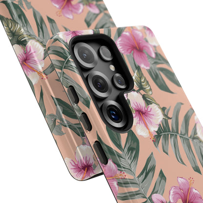 Hibiscus Haze Tough Phone Case