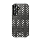 Charcoal Dotty Phone Case