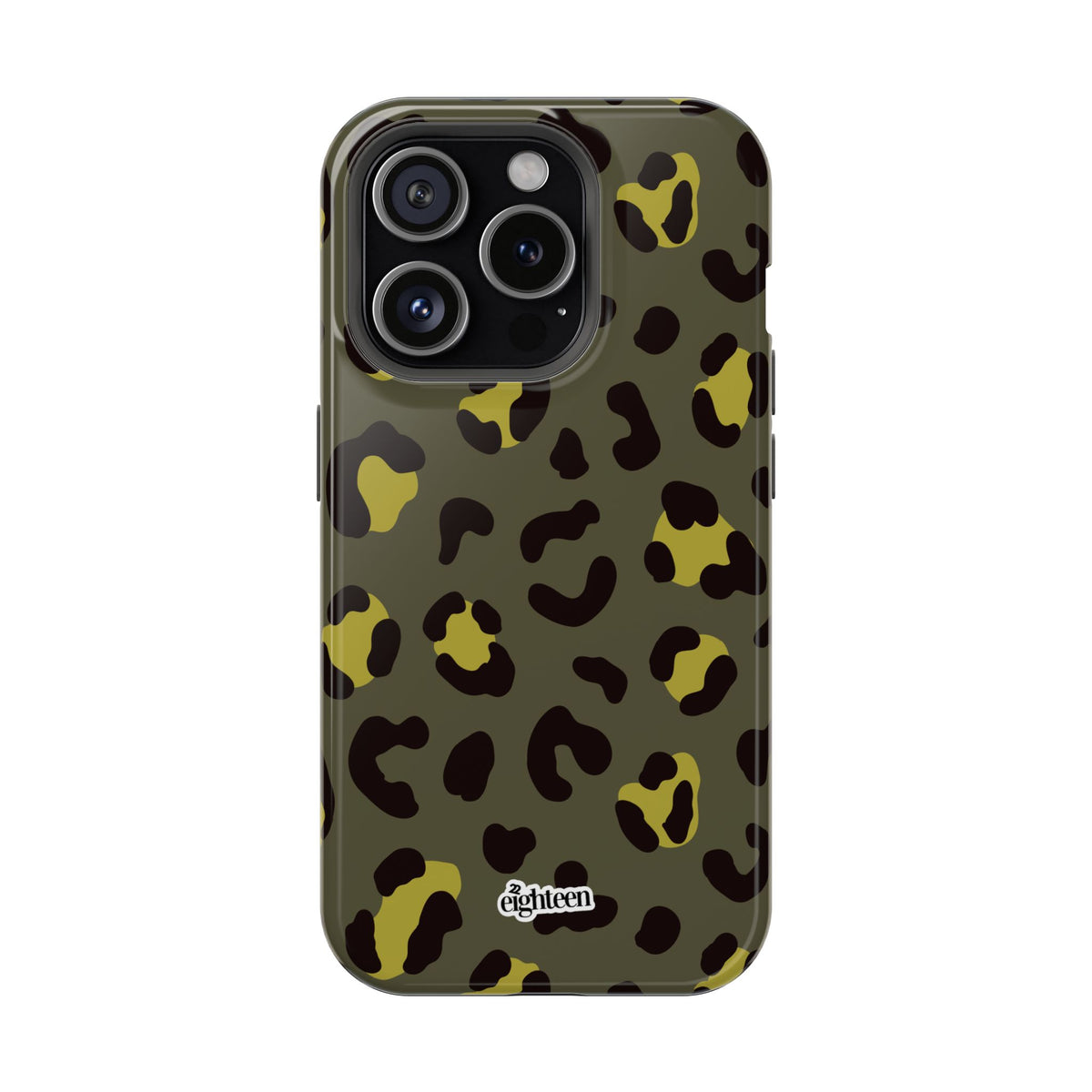 Wild Cat: Olive Twist MagSafe Phone Case