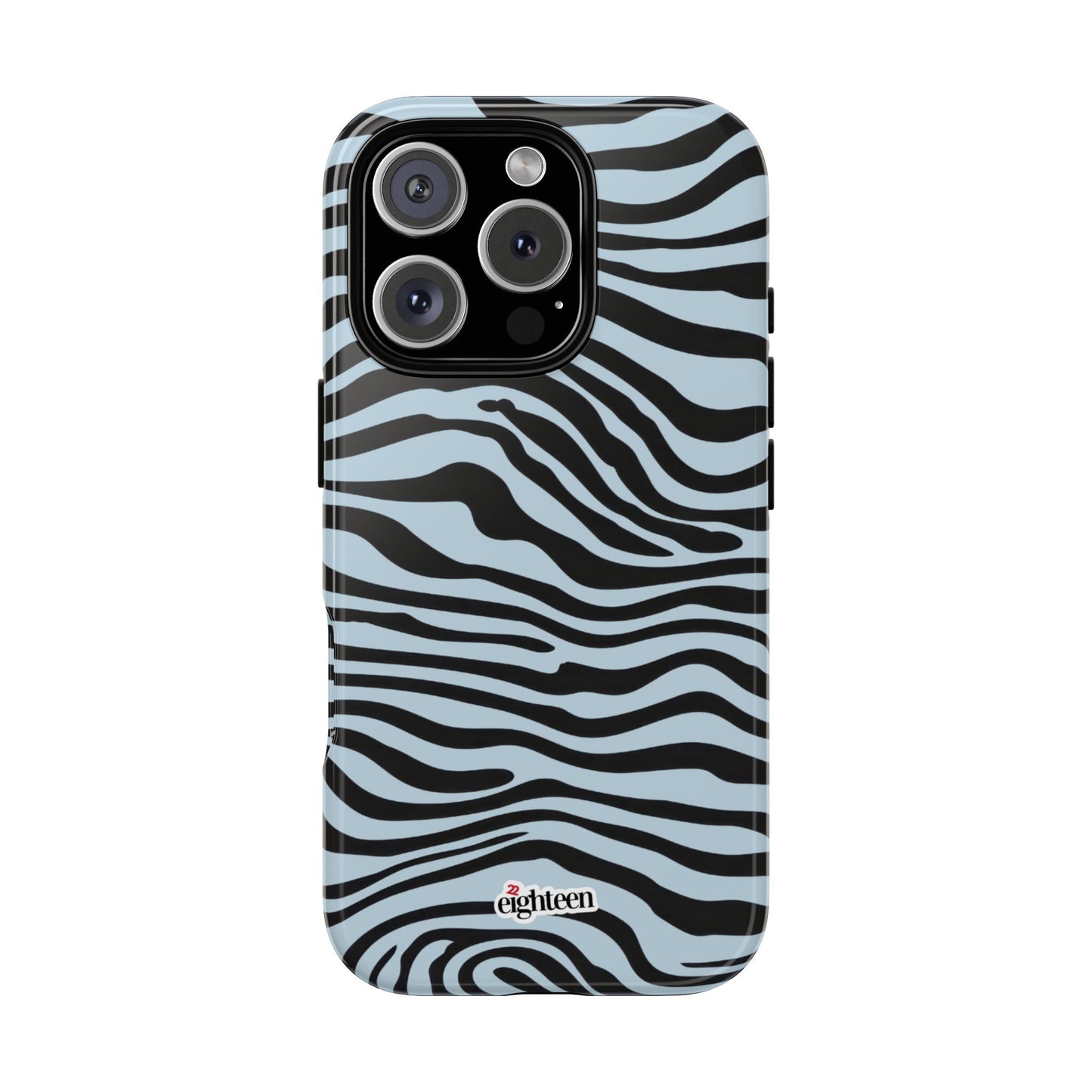 Blue Saharan Stripe Tough Phone Case