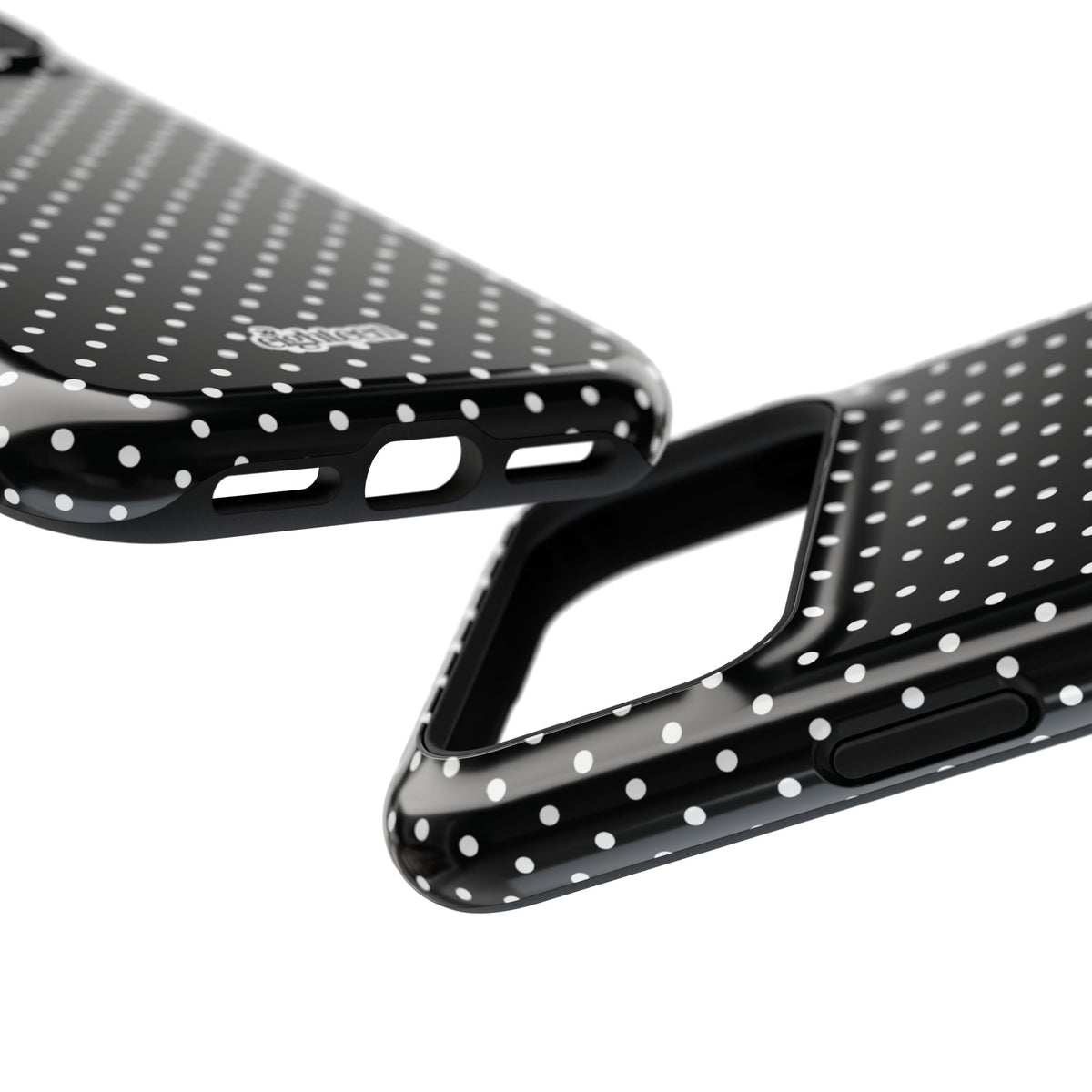 Black Dotty MagSafe Phone Case
