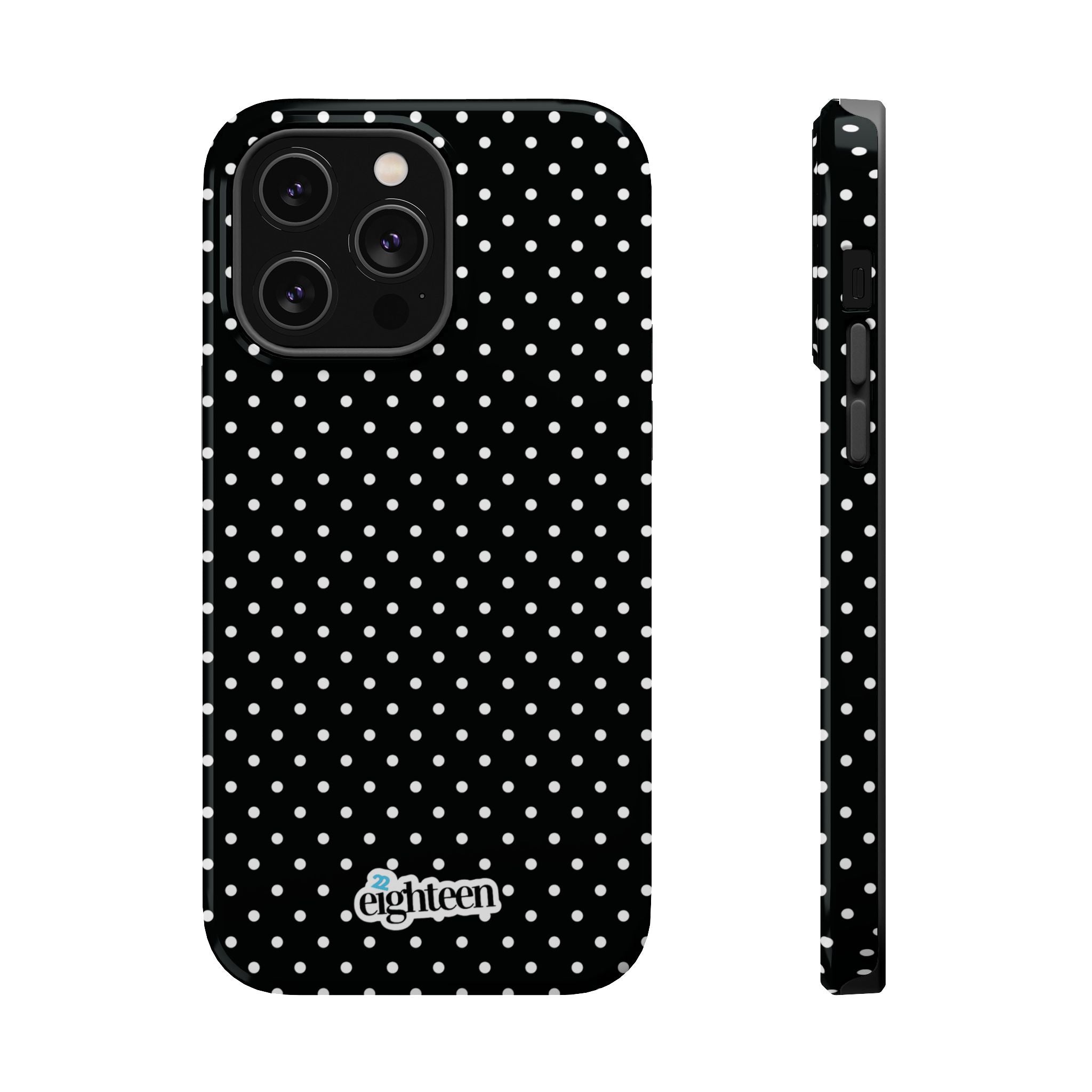 Black Dotty MagSafe Tough Case