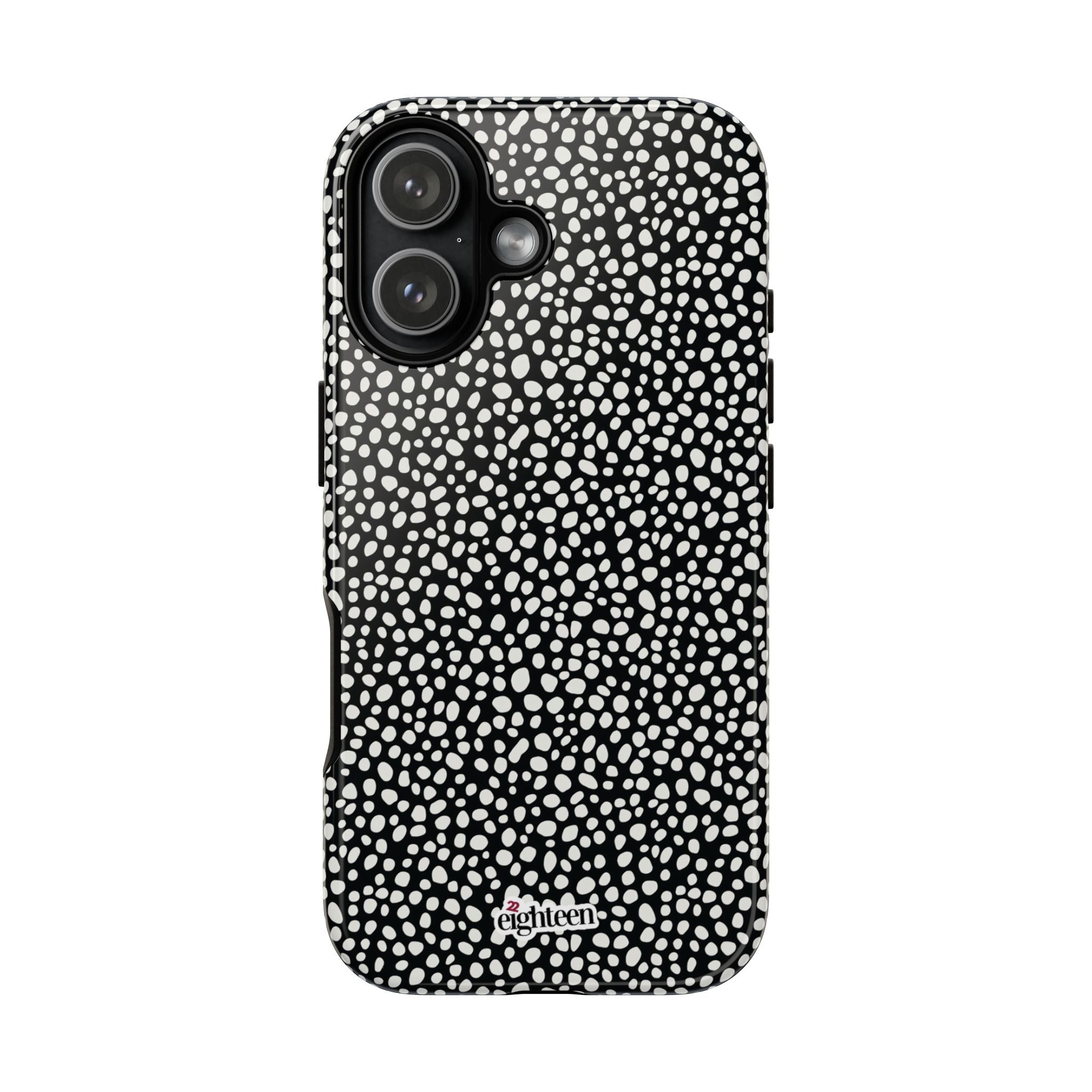 White Noise Tough Phone Case