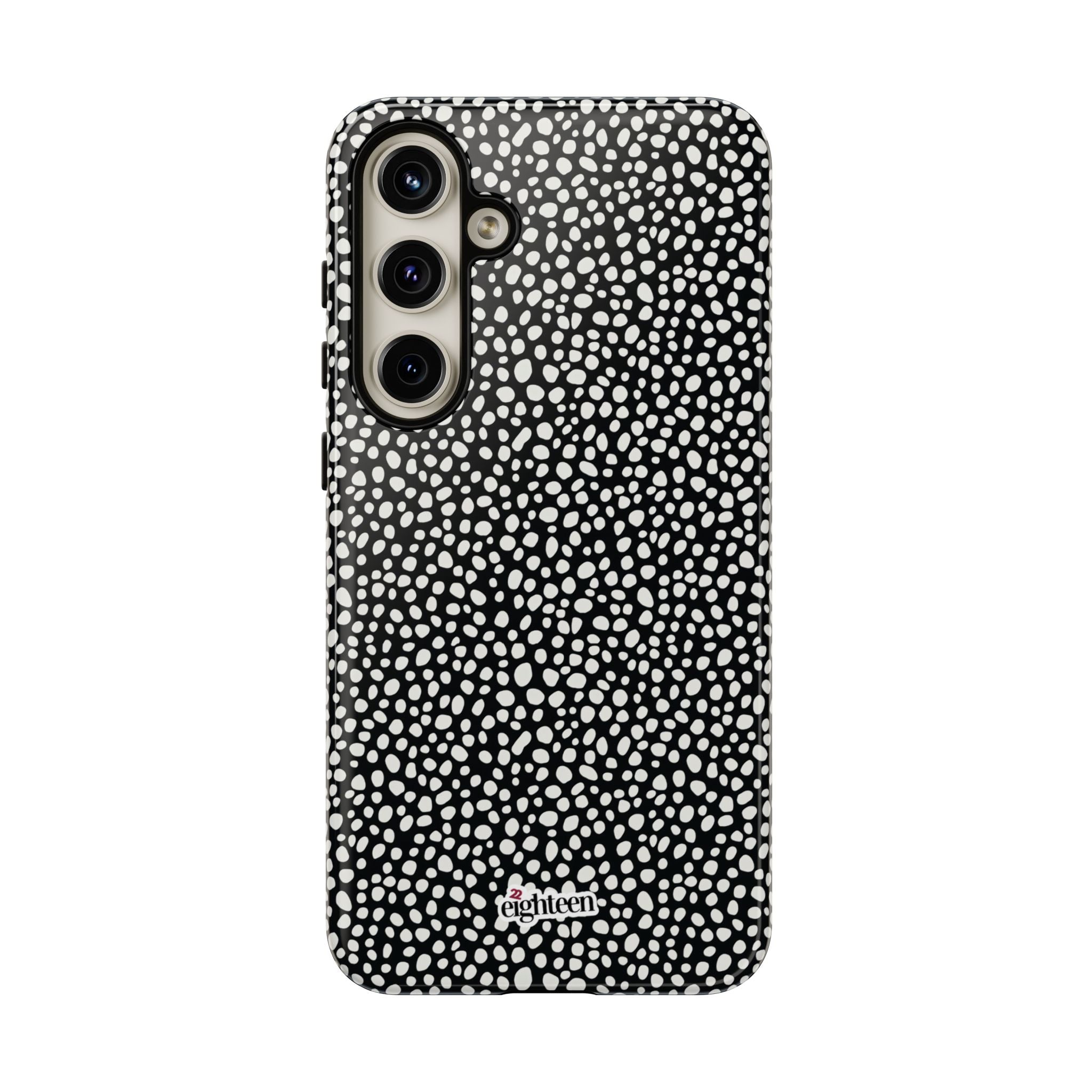 White Noise Tough Phone Case