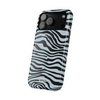 Blue Saharan Stripe MagSafe Phone Case