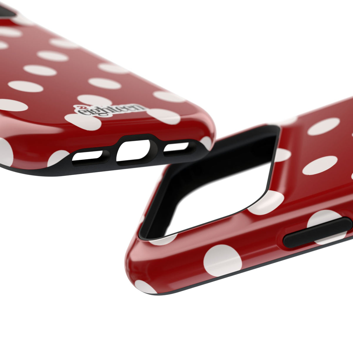 Crimson & Cream Dot Theory MagSafe Phone Case