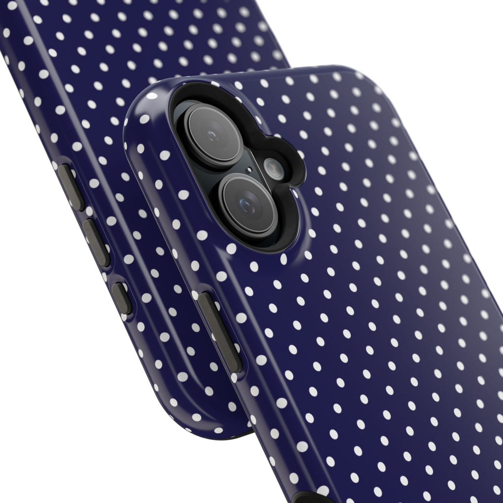 Deep Blue Dotty MagSafe Tough Case