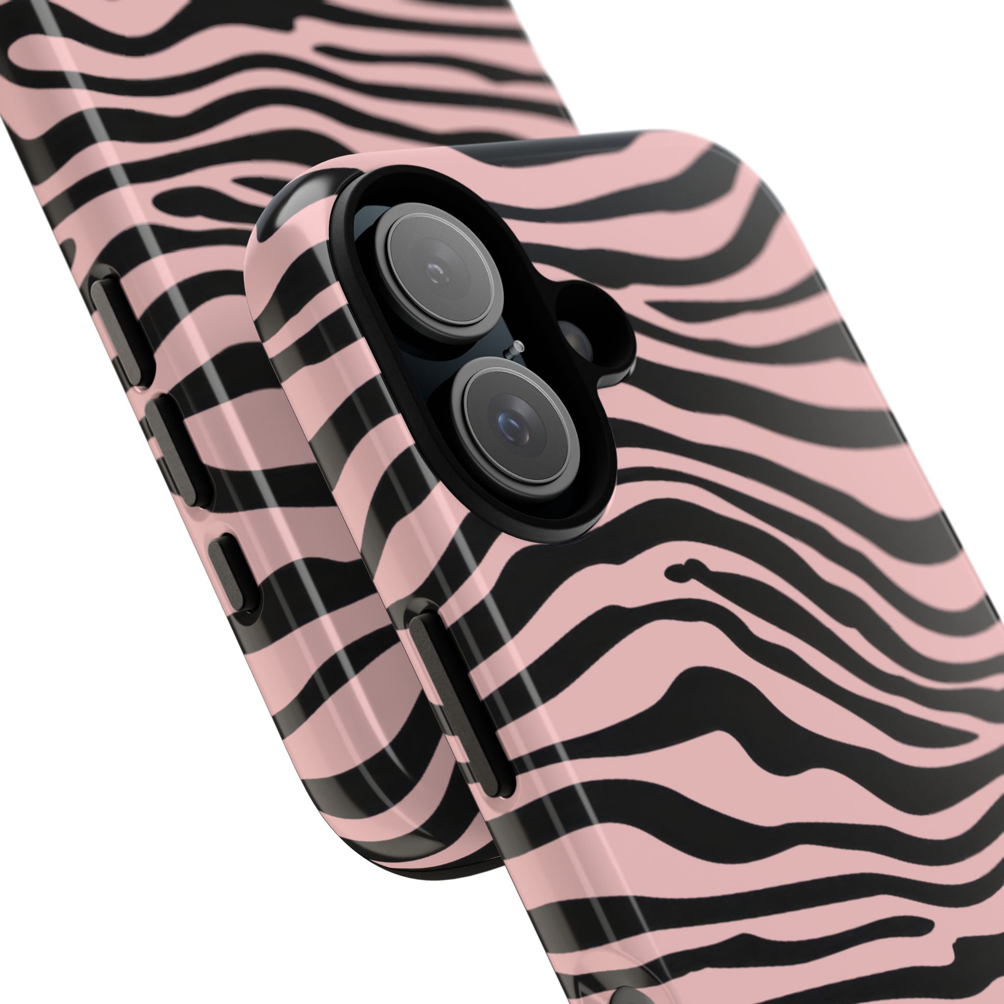 Pink Saharan Stripe Tough Phone Case