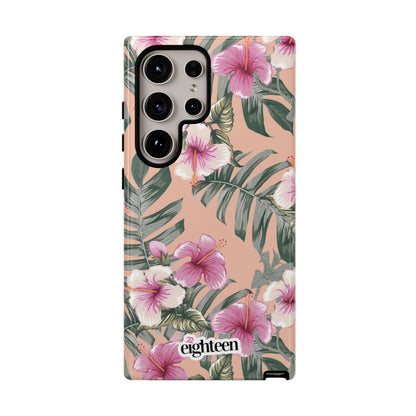 Hibiscus Haze Tough Phone Case