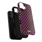 Deep Burgundy & Acacia Dot Theory Phone Case