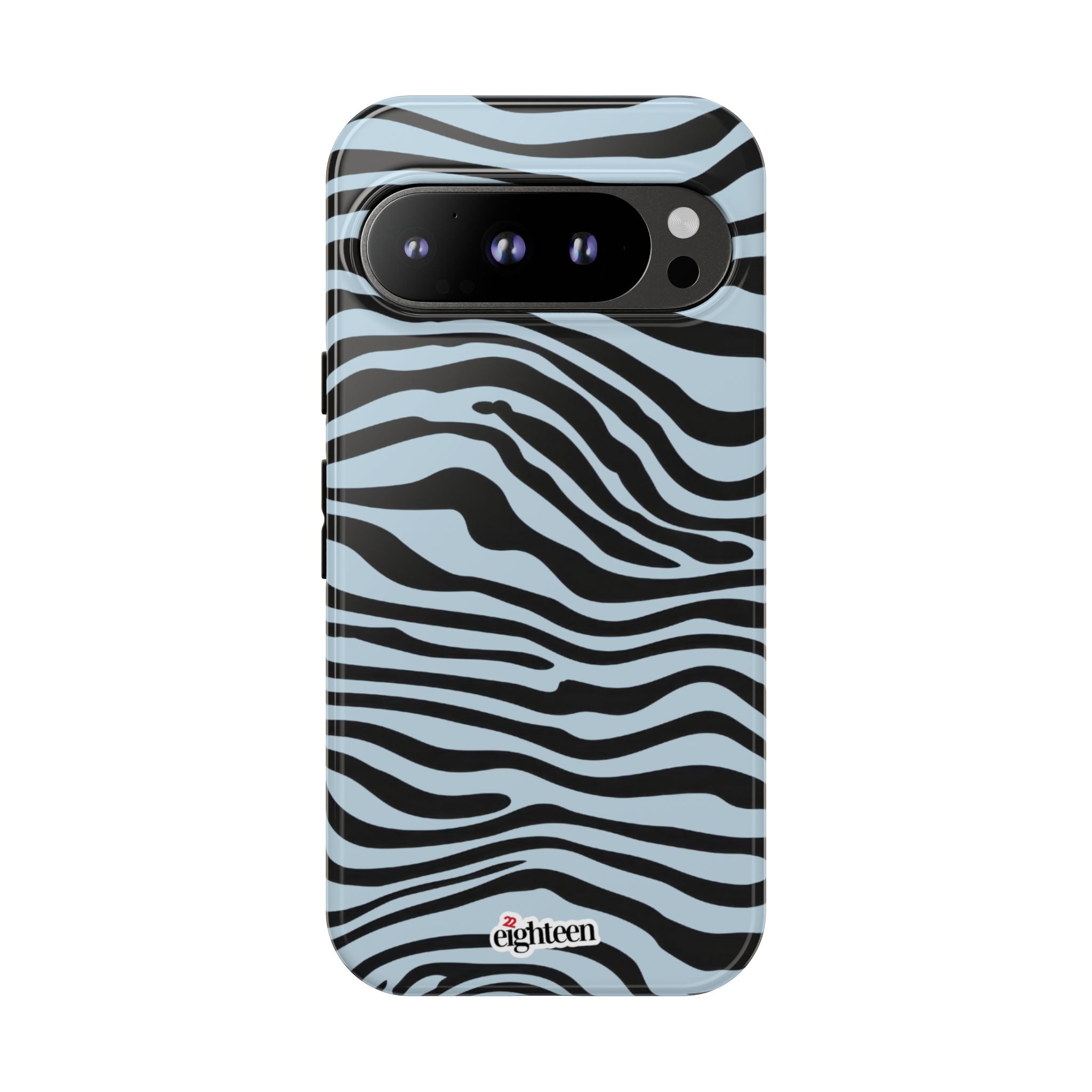 Blue Saharan Stripe Tough Phone Case