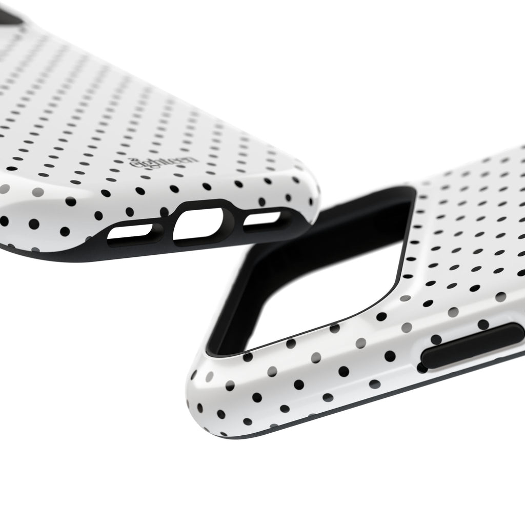 White Dotty MagSafe Phone Case