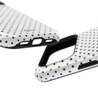 White Dotty MagSafe Phone Case