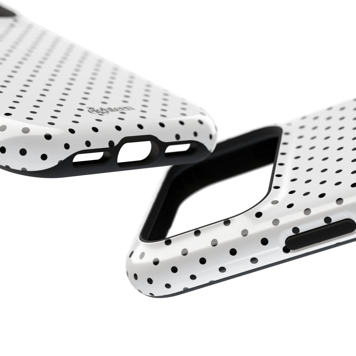 White Dotty MagSafe Phone Case