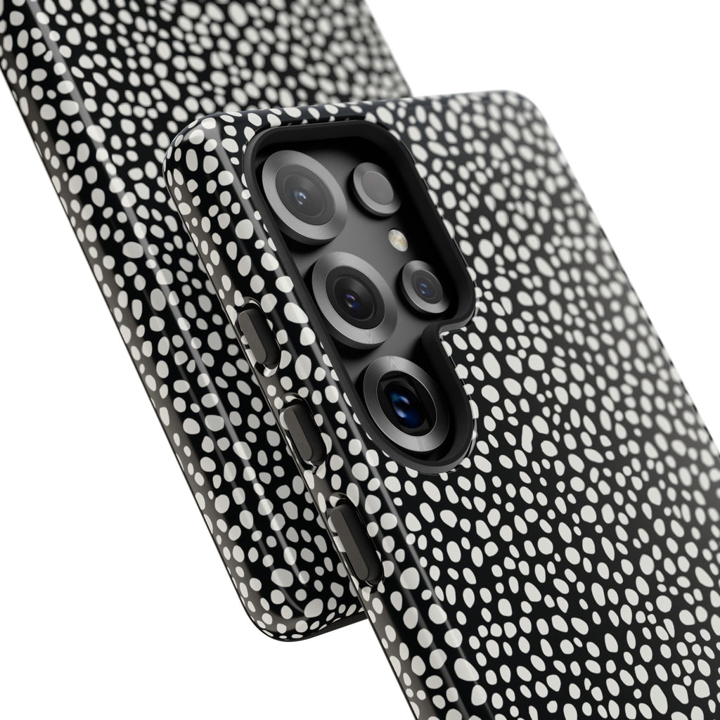 White Noise Tough Phone Case