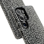 White Noise Tough Phone Case