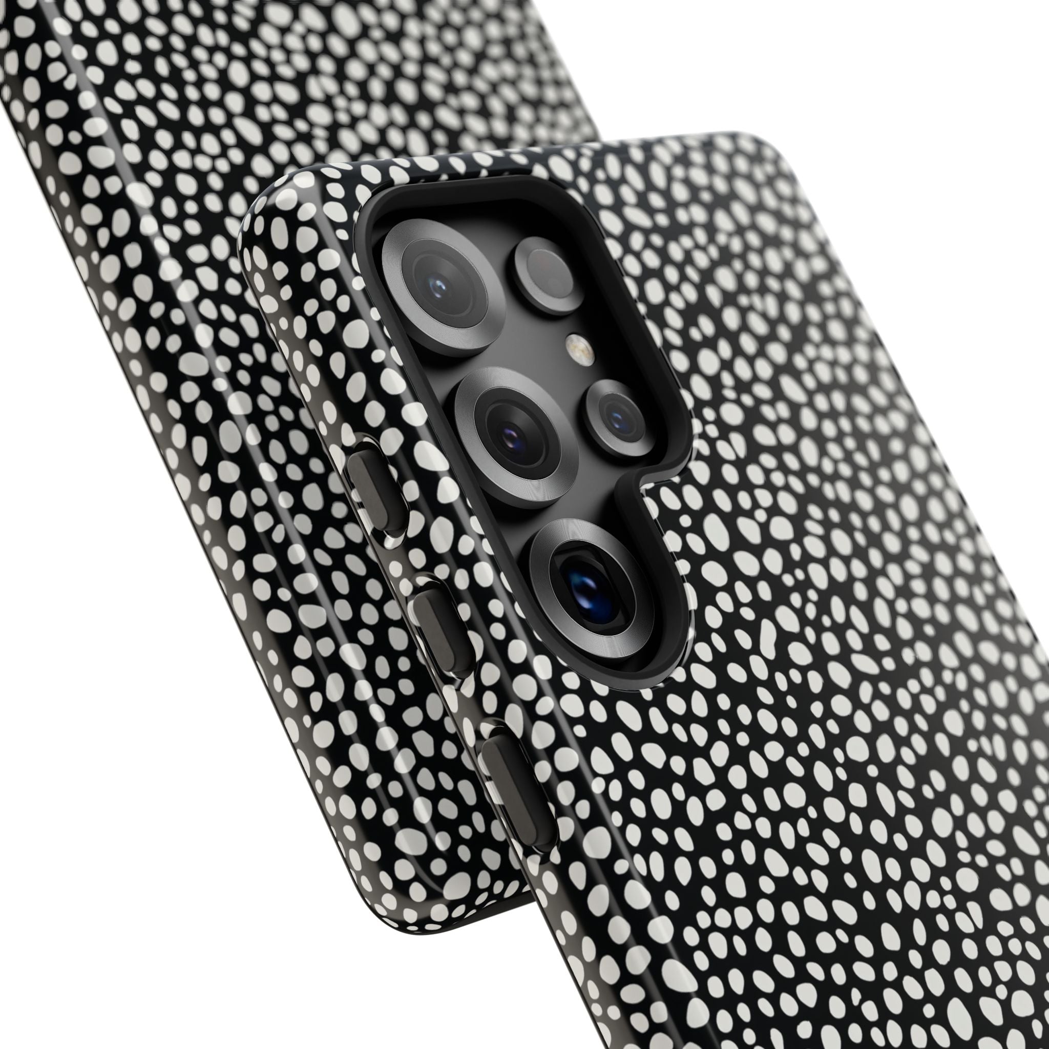White Noise Tough Phone Case