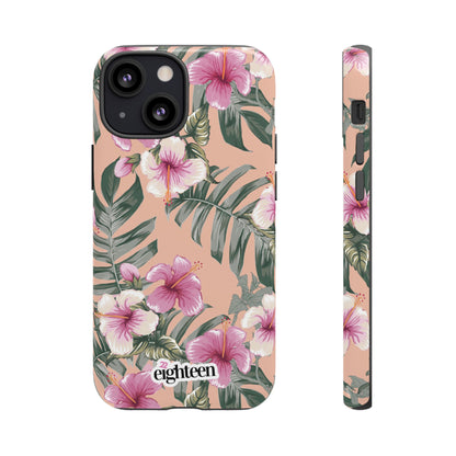 Hibiscus Haze Tough Phone Case