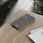 White Noise Tough Phone Case