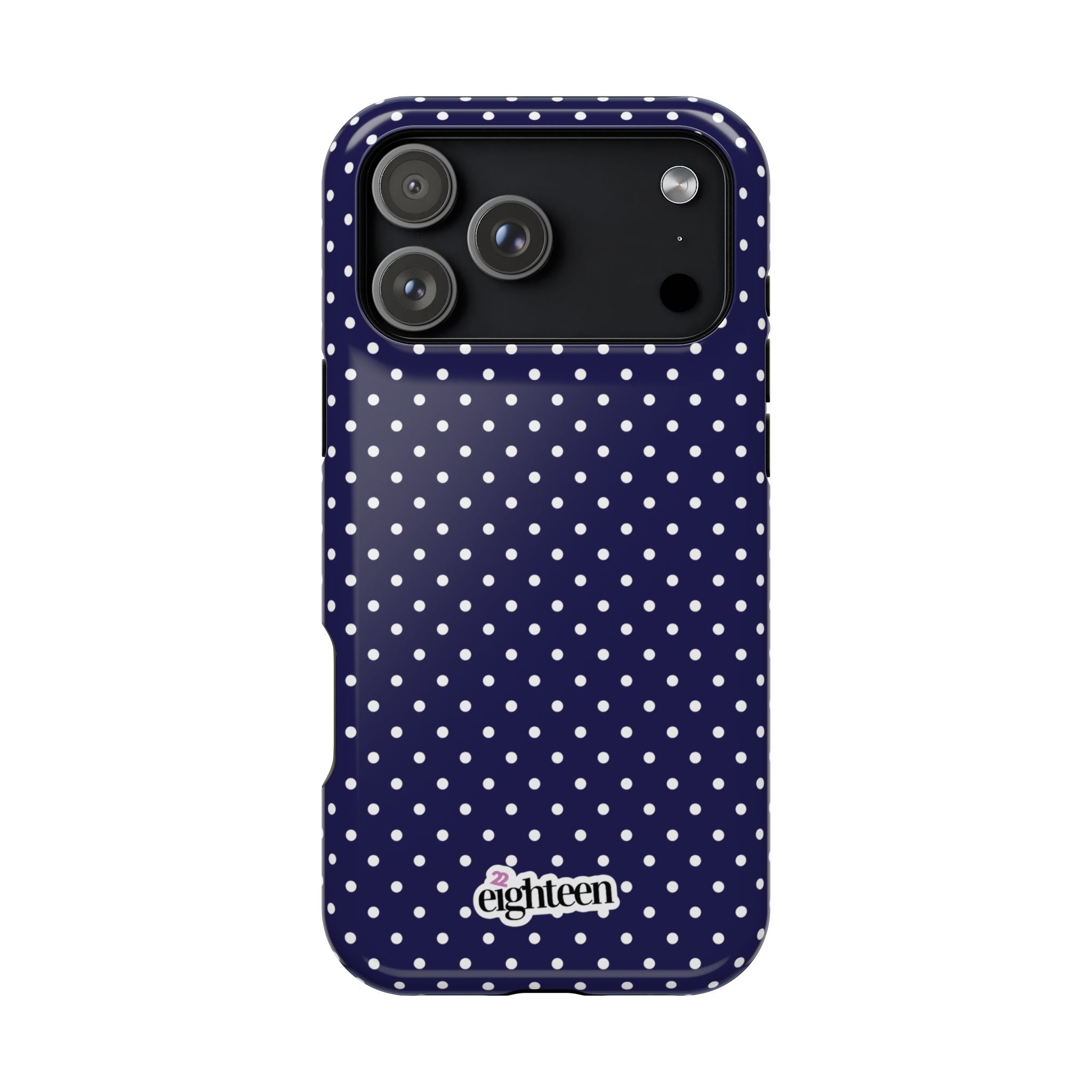 Deep Blue Dotty MagSafe Tough Case