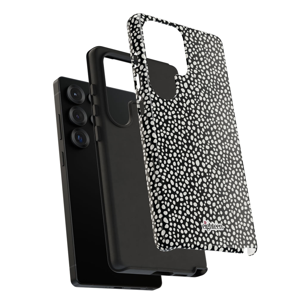 White Noise Tough Phone Case