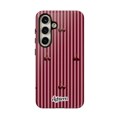 Dark Cherry Tough Phone Case