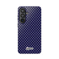 Deep Blue Dotty MagSafe Phone Case