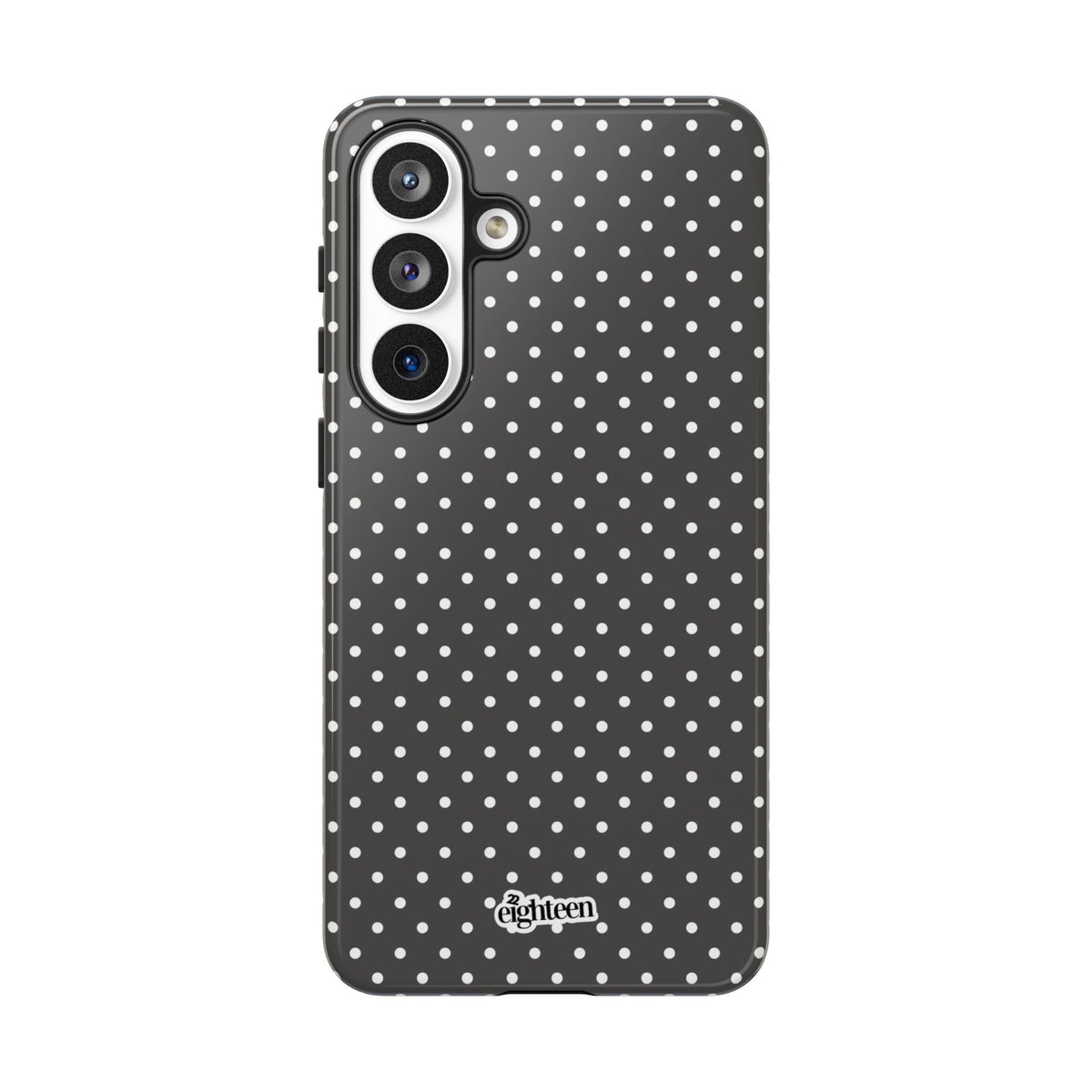 Charcoal Dotty Phone Case