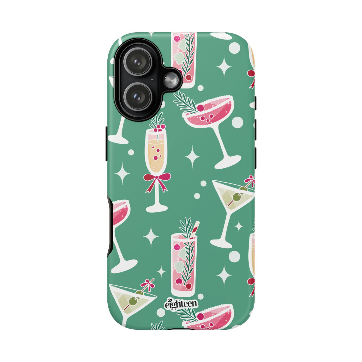 Mistletoe Martini Phone Case