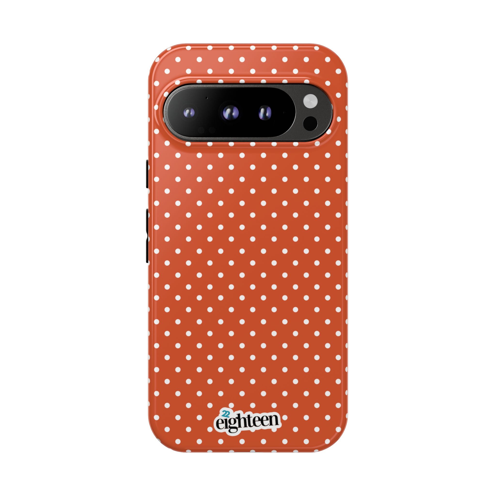 Harvest Orange Dotty Tough Phone Case