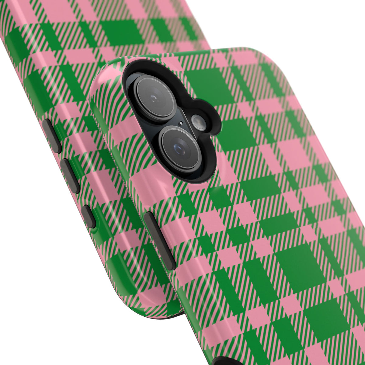 Pink Salmon & Apple Green Interlude MagSafe Phone Case