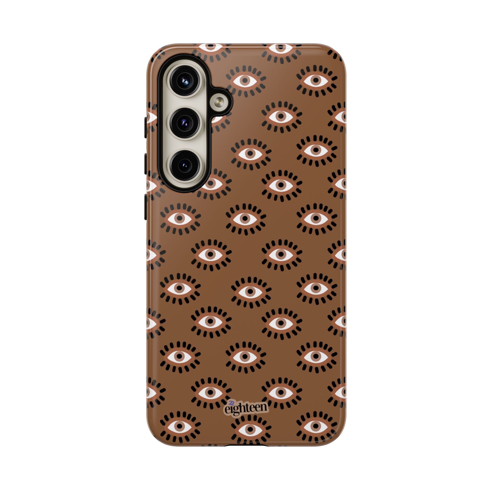 Brown Gaze Tough Phone Case