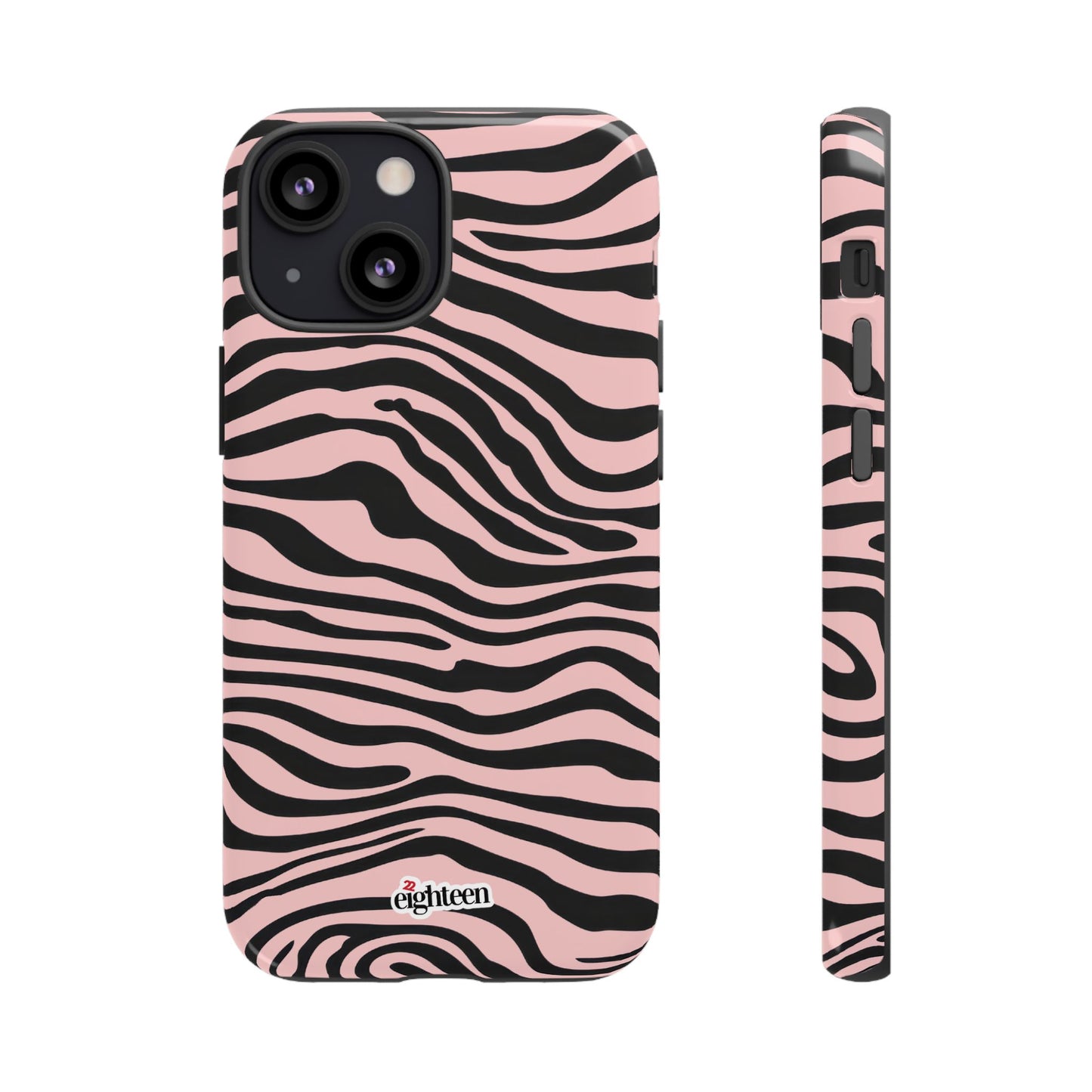Pink Saharan Stripe Tough Phone Case