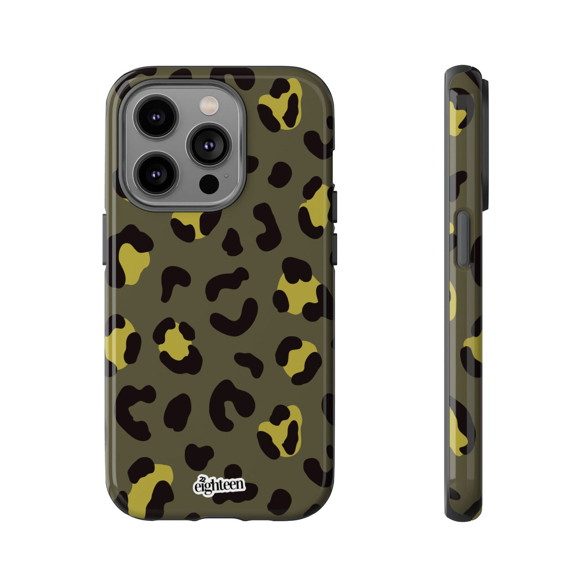 Wild Cat: Olive Twist Phone Case