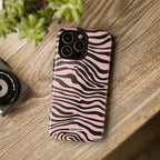 Pink Saharan Stripe Tough Phone Case