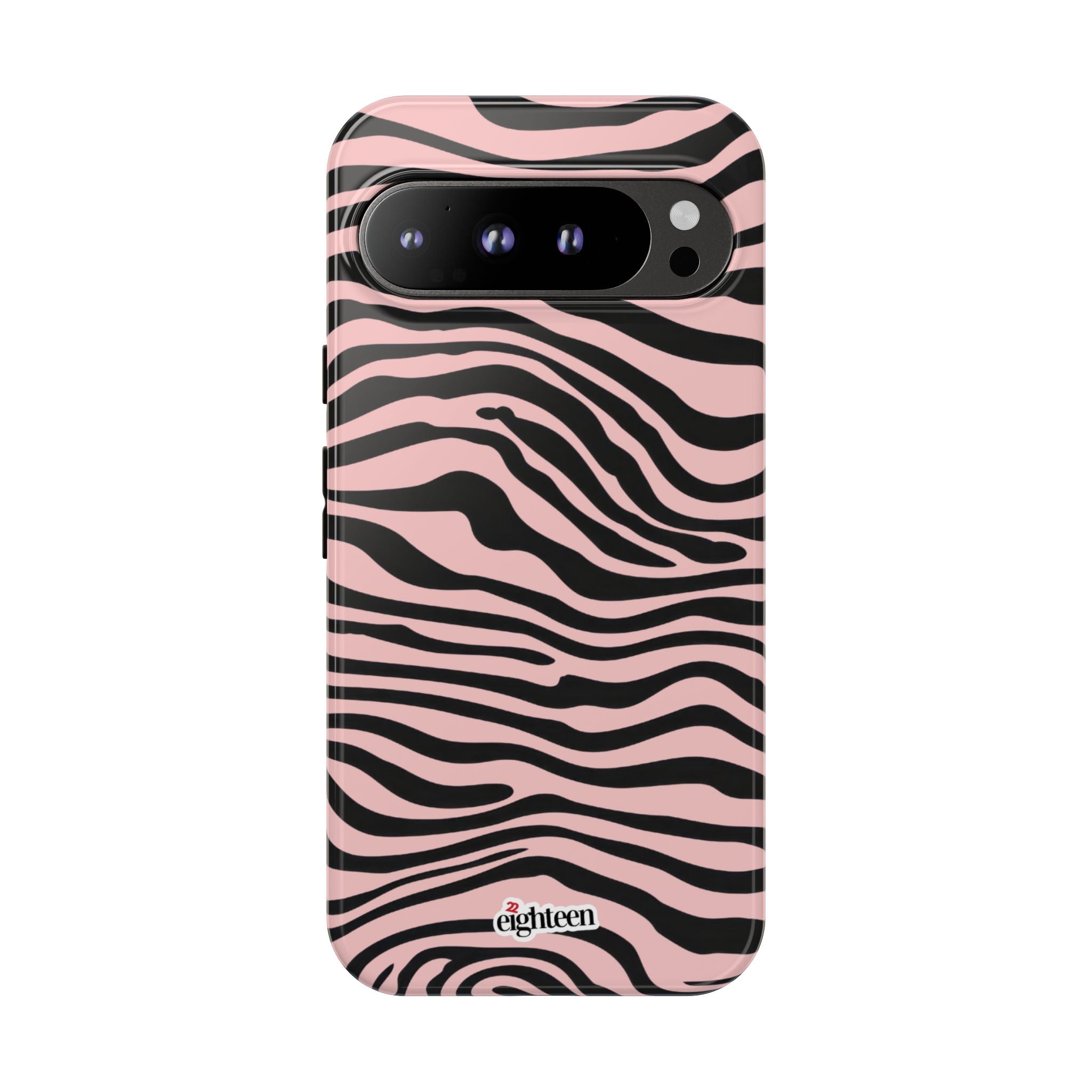 Pink Saharan Stripe Tough Phone Case