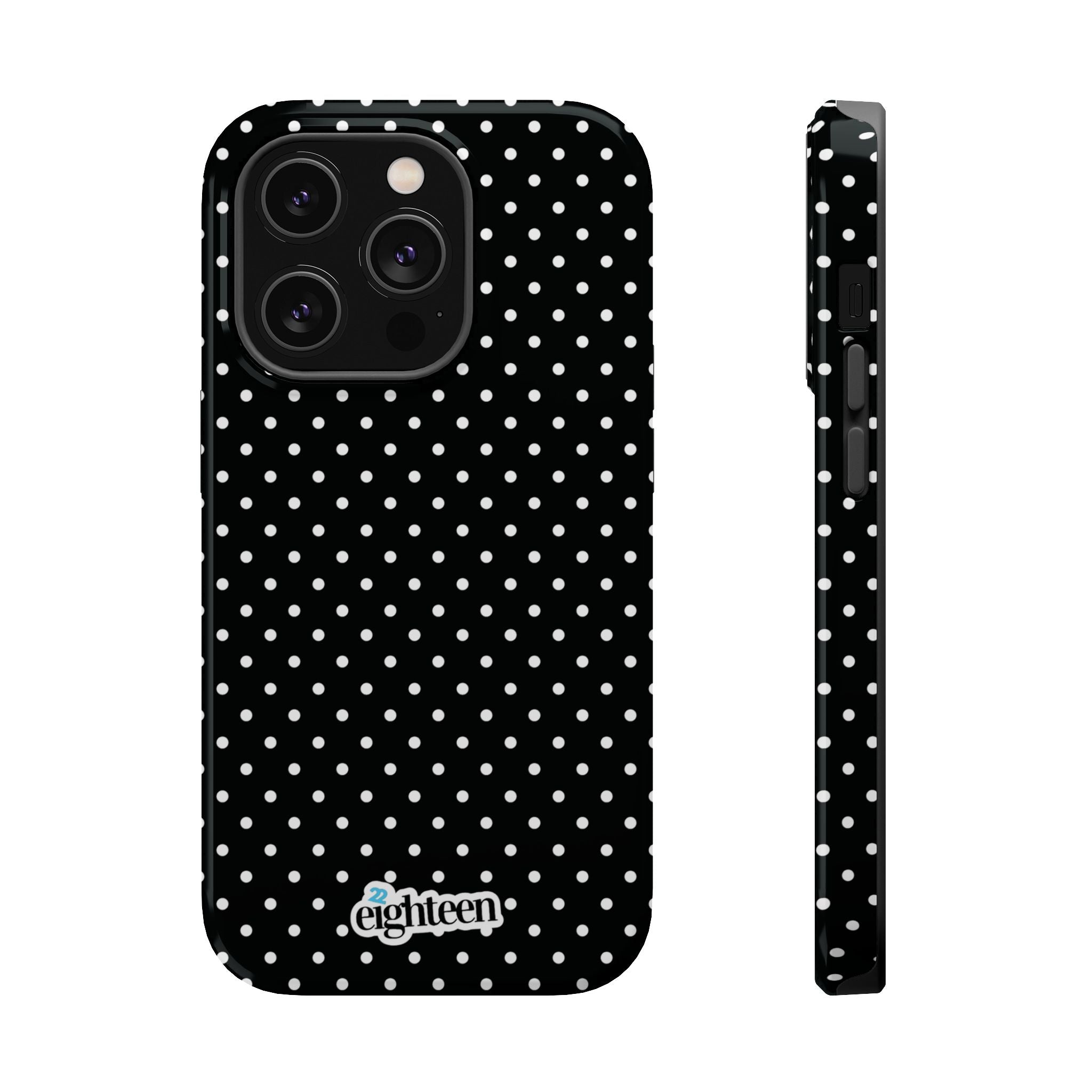 Black Dotty MagSafe Tough Case