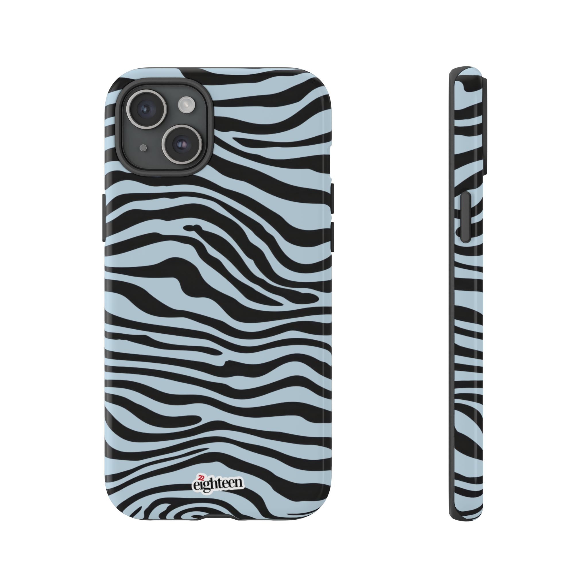 Blue Saharan Stripe Tough Phone Case