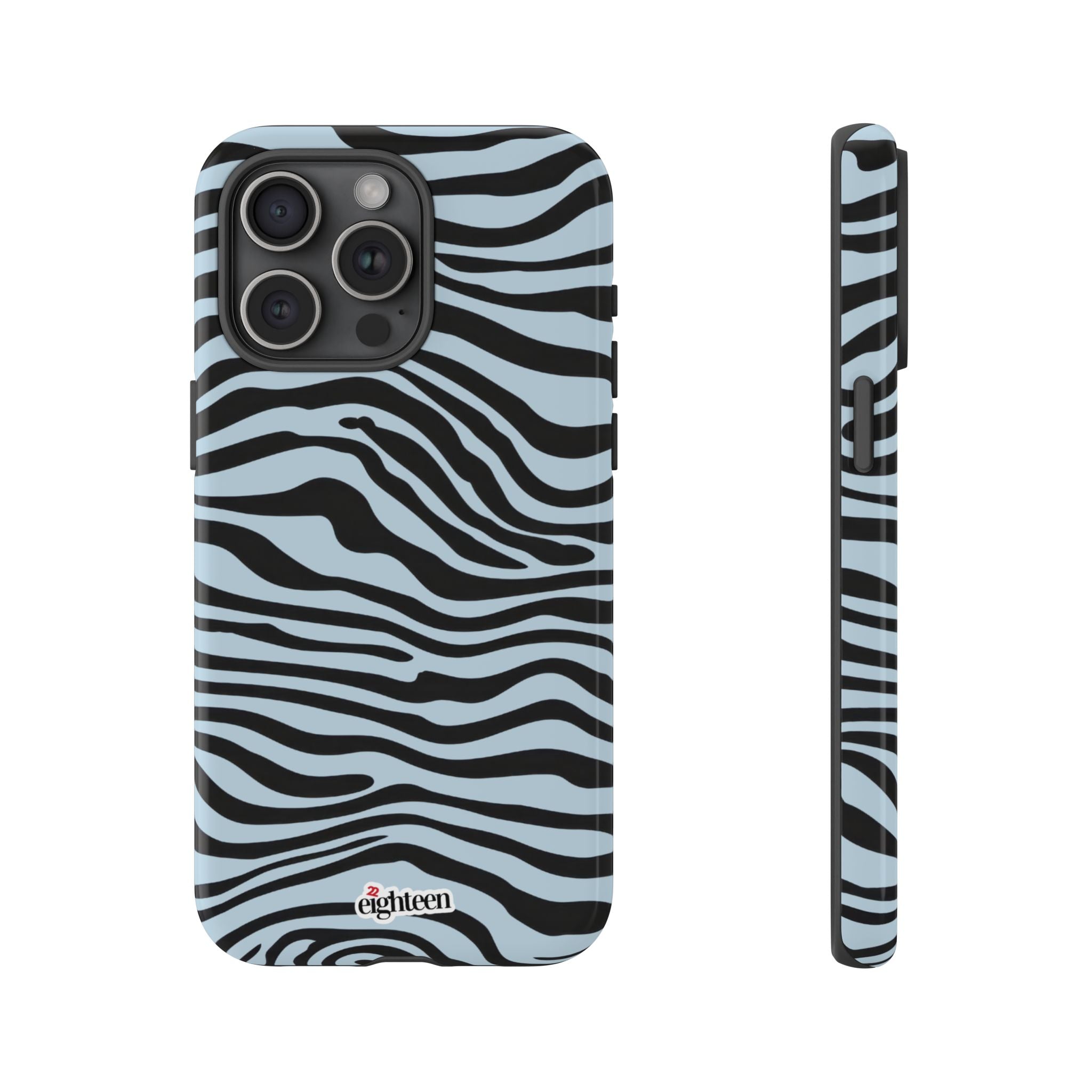 Blue Saharan Stripe Tough Phone Case