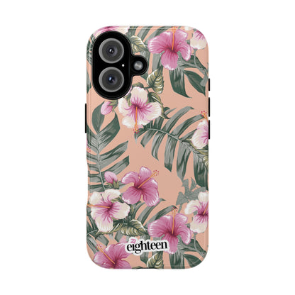 Hibiscus Haze Tough Phone Case