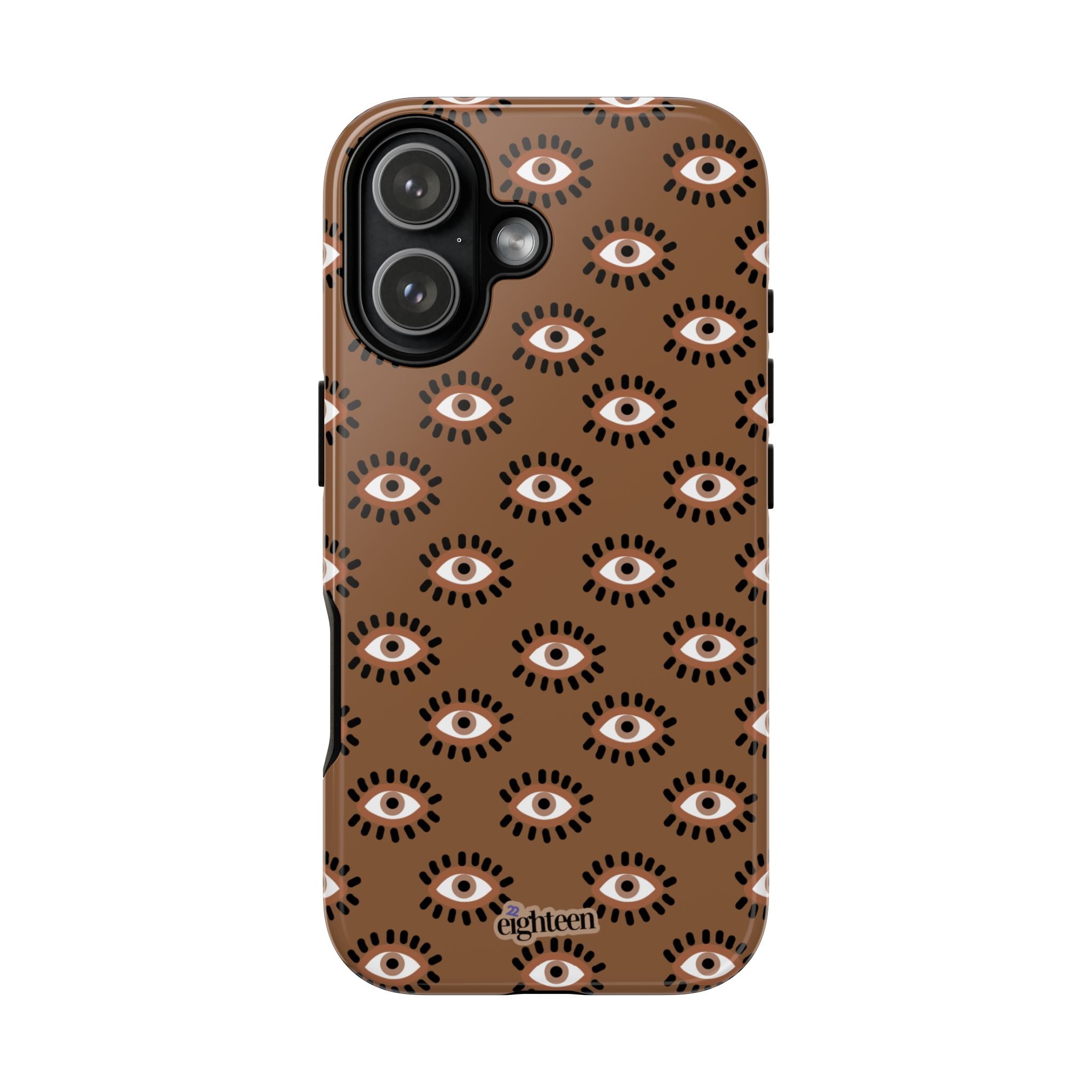 Brown Gaze Tough Phone Case