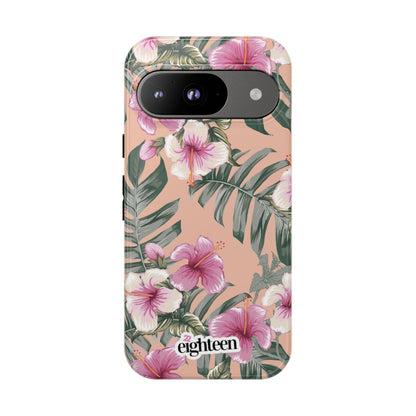 Hibiscus Haze Tough Phone Case
